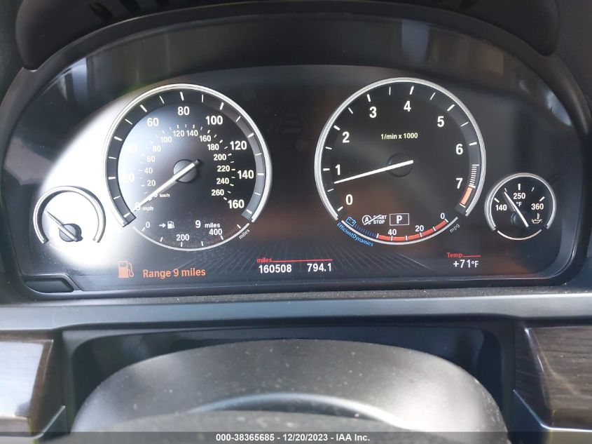 2013 BMW 740I WBAYA6C57DD143355