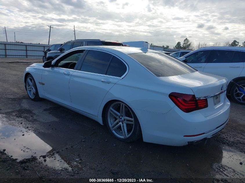 2013 BMW 740I WBAYA6C57DD143355