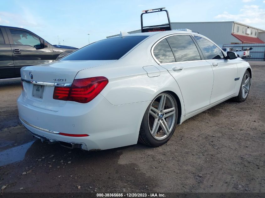 2013 BMW 740I WBAYA6C57DD143355
