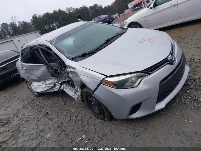 2015 TOYOTA COROLLA L/LE/LE PLS/PRM/S/S PLS - 2T1BURHE6FC339801