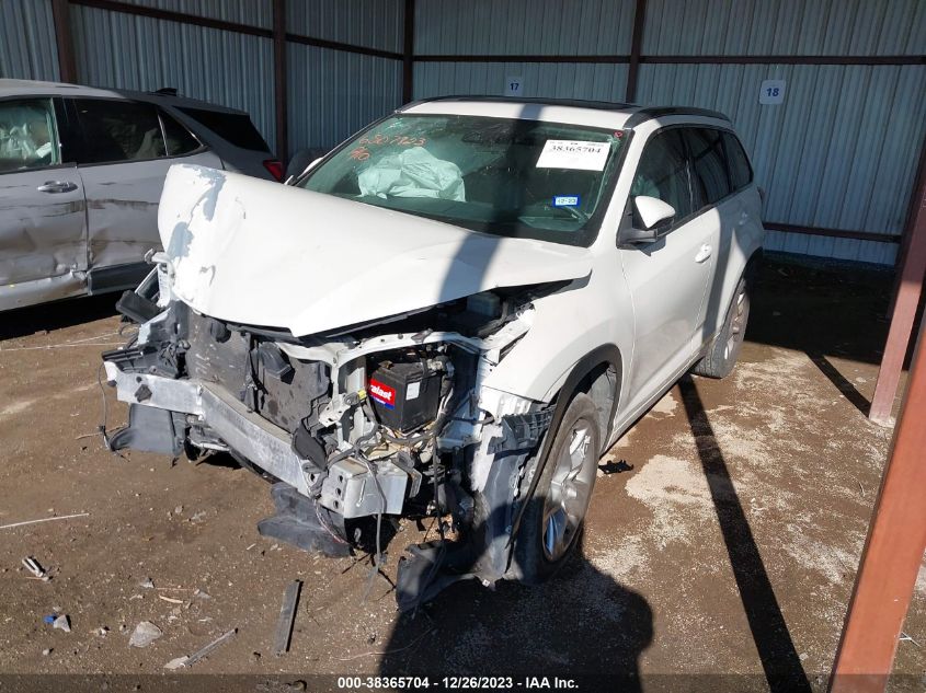 2017 TOYOTA HIGHLANDER LIMITED/LTD PLATINUM - 5TDYZRFH7HS187479