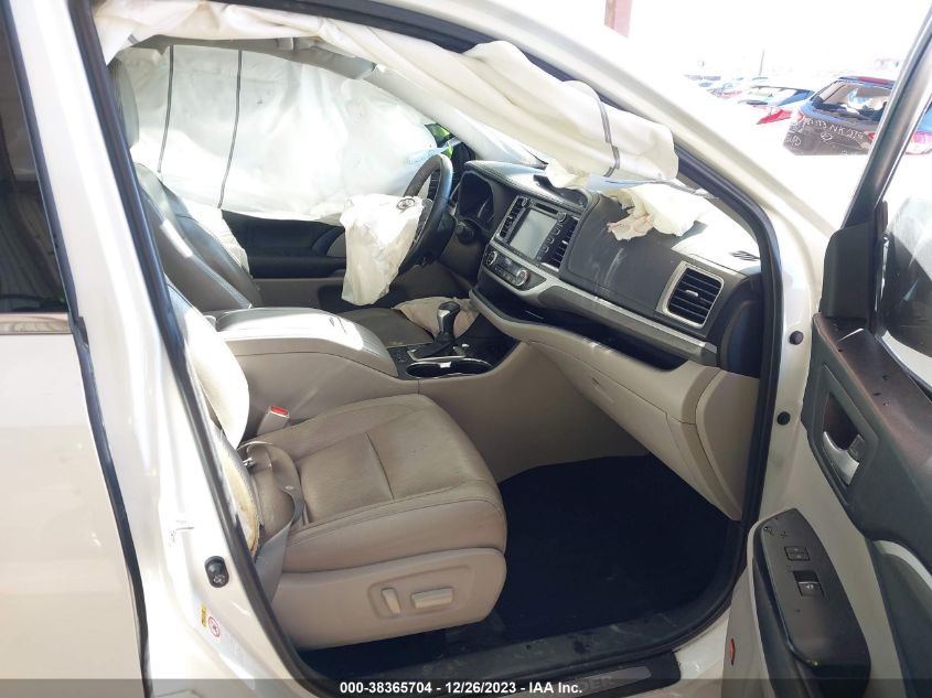 2017 TOYOTA HIGHLANDER LIMITED/LTD PLATINUM - 5TDYZRFH7HS187479
