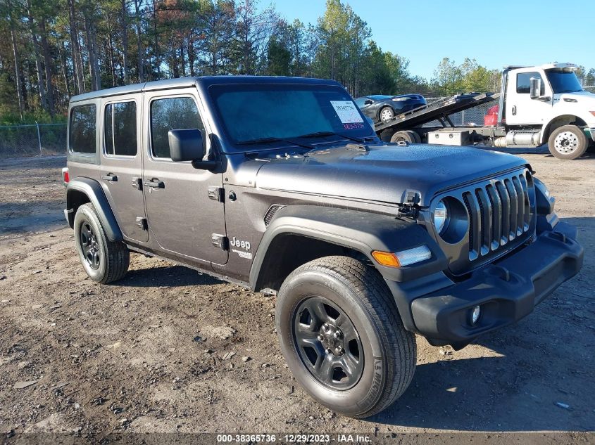 2020 JEEP WRANGLER UNLIMITED SPORT 4X4 - 1C4HJXDN2LW152619