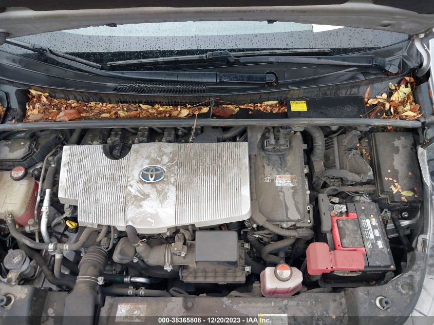 2016 TOYOTA PRIUS - JTDKBRFU0G3510908