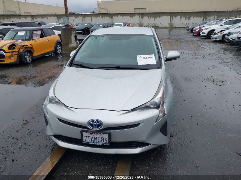 2016 TOYOTA PRIUS - JTDKBRFU0G3510908