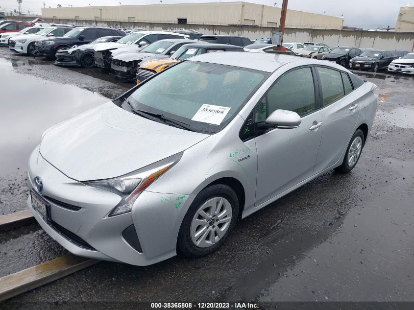 2016 TOYOTA PRIUS - JTDKBRFU0G3510908