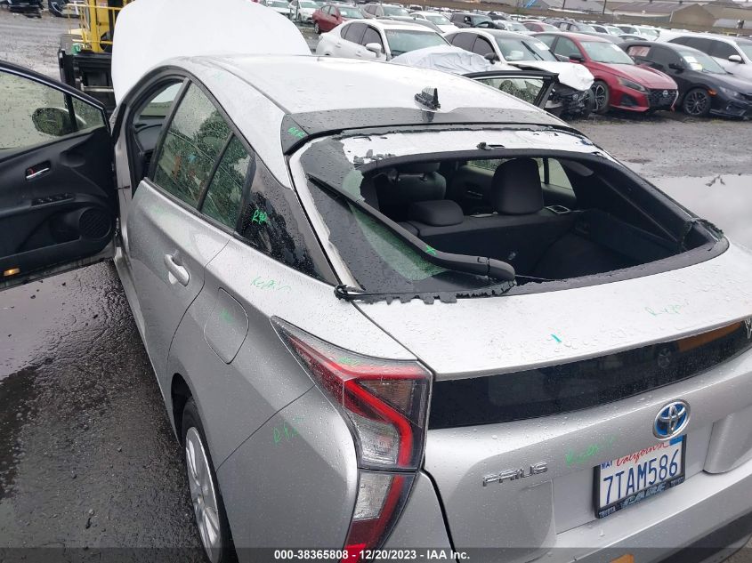 2016 TOYOTA PRIUS - JTDKBRFU0G3510908