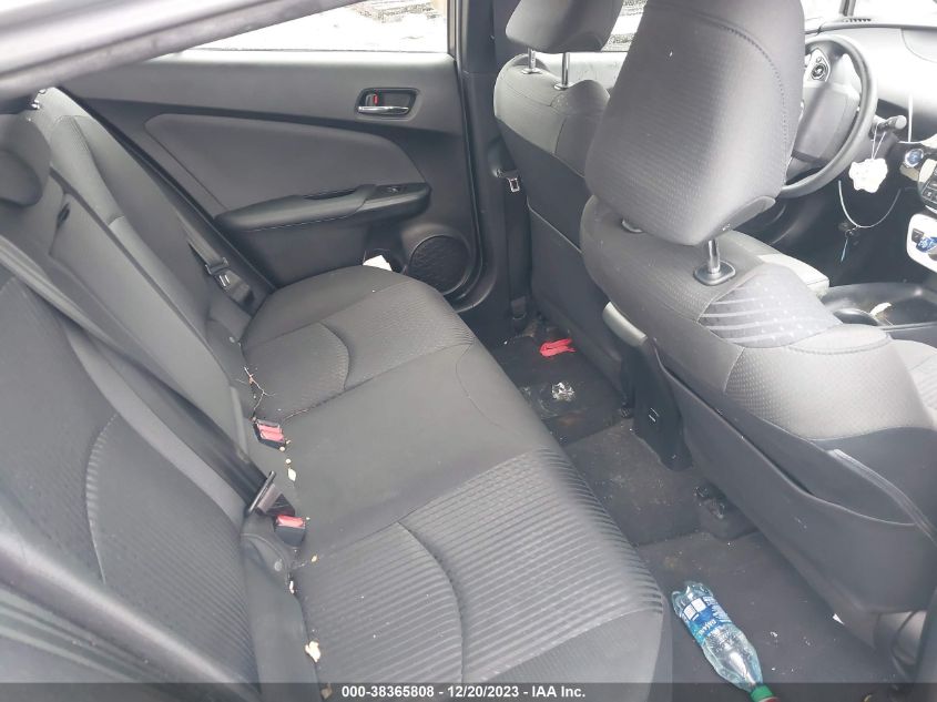 2016 TOYOTA PRIUS - JTDKBRFU0G3510908