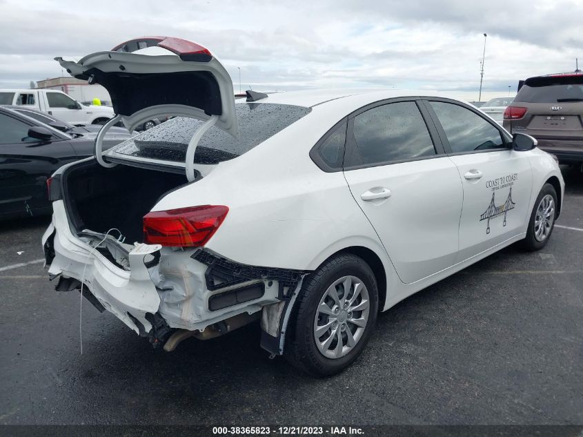 2022 KIA FORTE FE/LXS - 3KPF24AD5NE498403