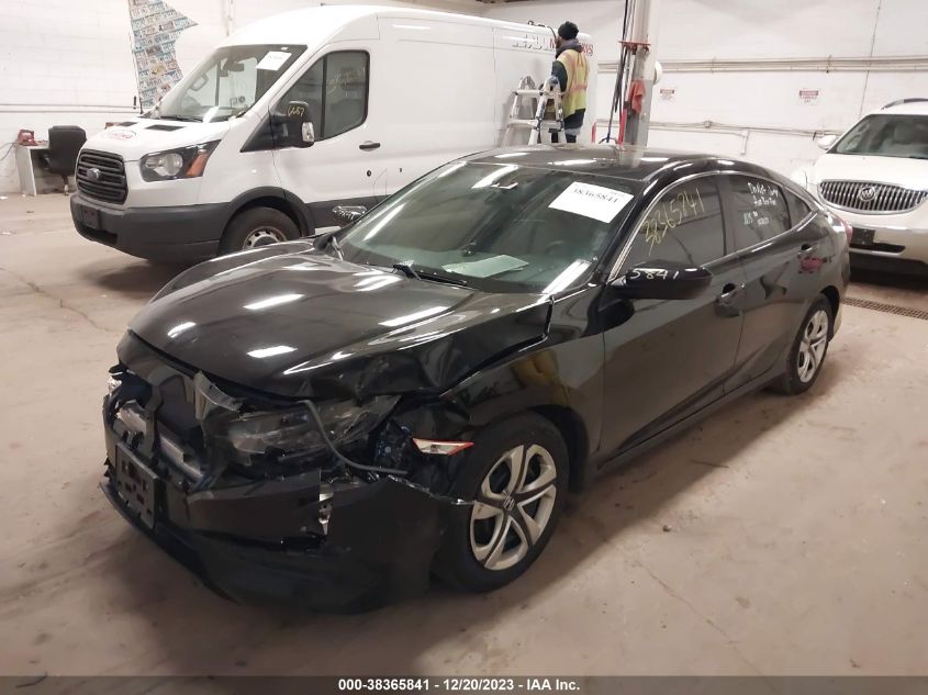 VIN 19XFC2F53JE003239 2018 HONDA CIVIC LX