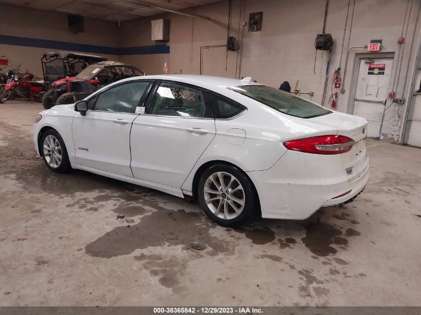 2019 FORD FUSION HYBRID SE - 3FA6P0LU3KR184962