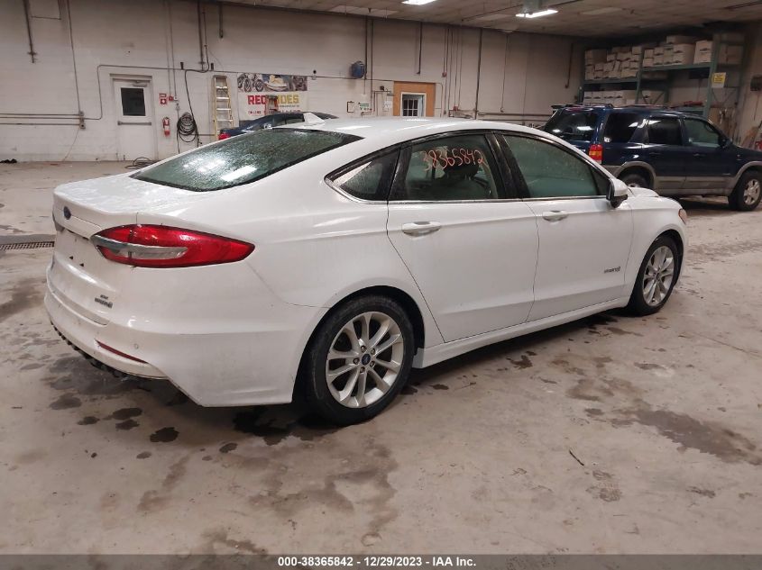 2019 FORD FUSION HYBRID SE - 3FA6P0LU3KR184962