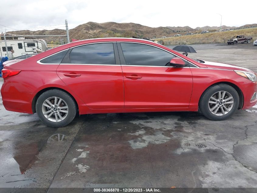 2017 HYUNDAI SONATA - 5NPE24AF8HH447748