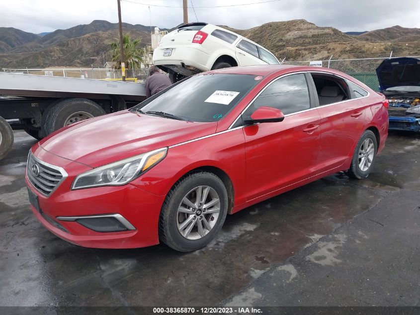 2017 HYUNDAI SONATA - 5NPE24AF8HH447748