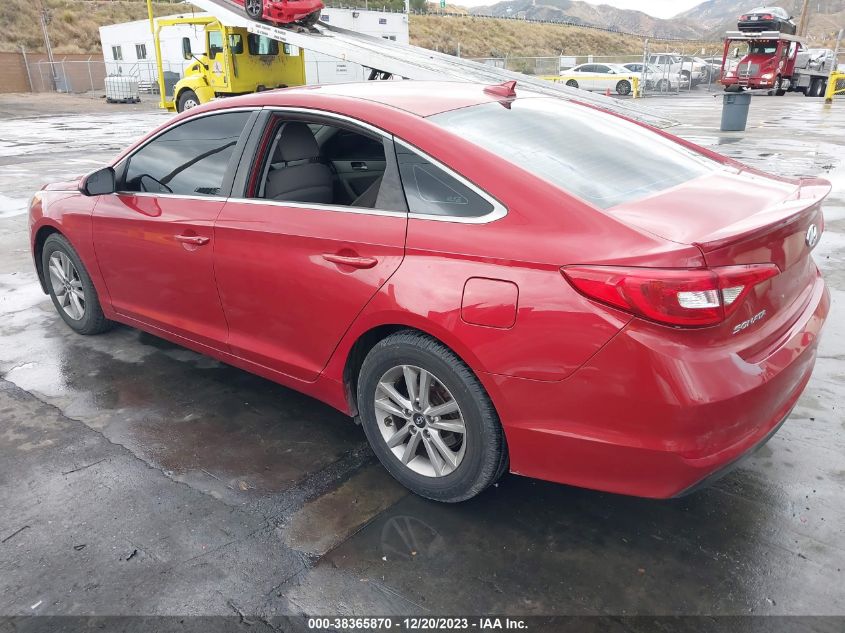2017 HYUNDAI SONATA - 5NPE24AF8HH447748