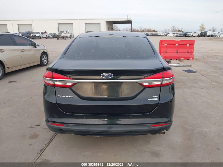 2017 FORD FUSION SE - 3FA6P0HD2HR220531