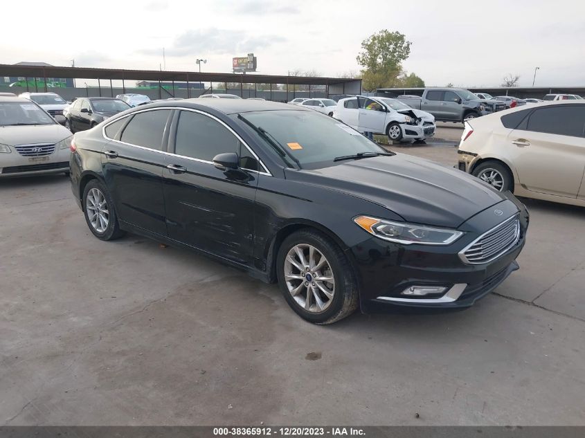 2017 FORD FUSION SE - 3FA6P0HD2HR220531