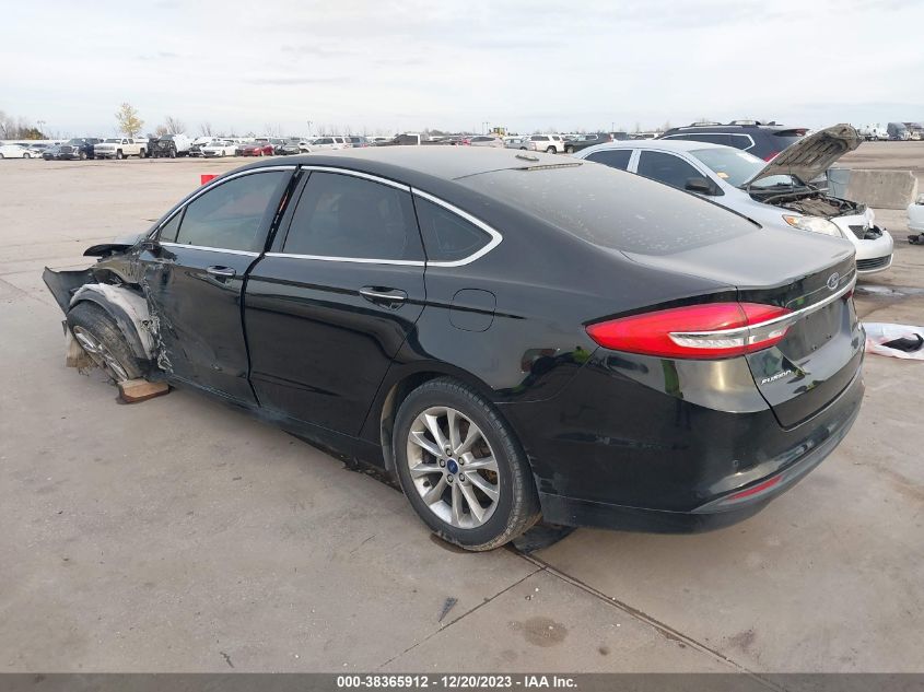 2017 FORD FUSION SE - 3FA6P0HD2HR220531