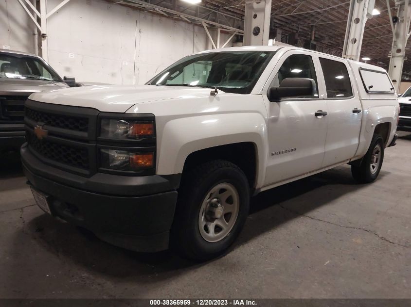 2015 CHEVROLET SILVERADO 1500 WT - 3GCUKPECOFG417985