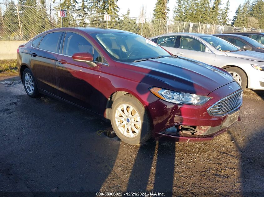 2017 FORD FUSION S - 3FA6P0G79HR330360