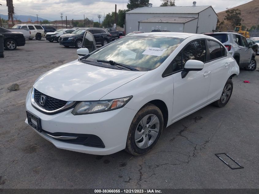 2015 HONDA CIVIC LX - 2HGFB2F59FH561760