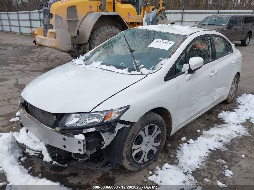 2015 HONDA CIVIC HYBRID - 19XFB4F3XFE001637