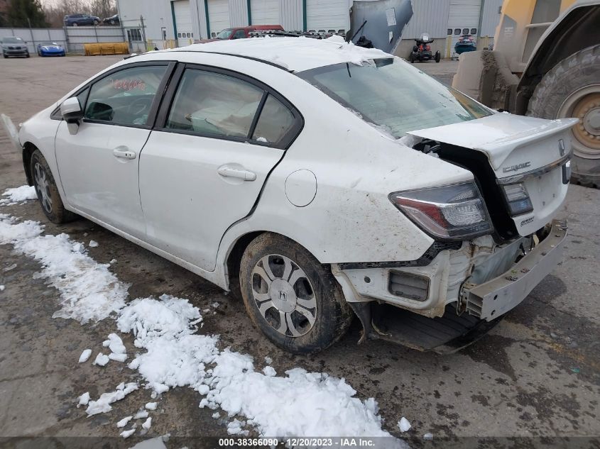 2015 HONDA CIVIC HYBRID - 19XFB4F3XFE001637