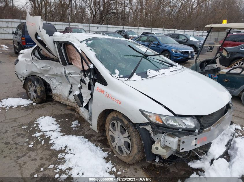 2015 HONDA CIVIC HYBRID - 19XFB4F3XFE001637