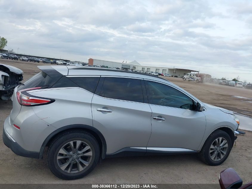 2016 NISSAN MURANO PLATINUM/S/SL/SV - 5N1AZ2MG1GN118256