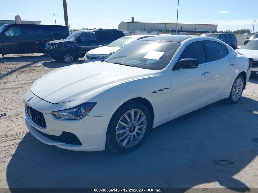 2014 MASERATI GHIBLI ZAM57XSA7E1126904