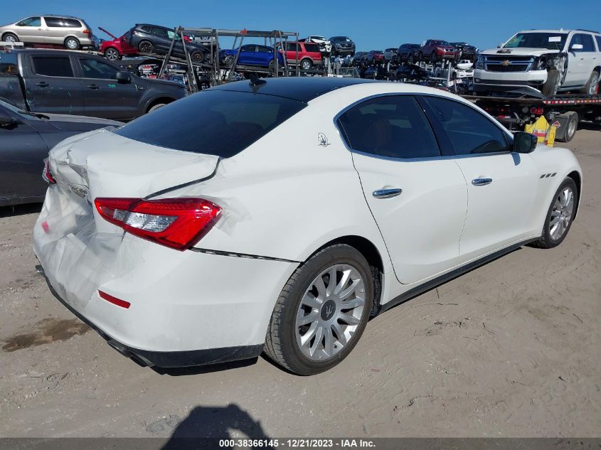 2014 MASERATI GHIBLI ZAM57XSA7E1126904