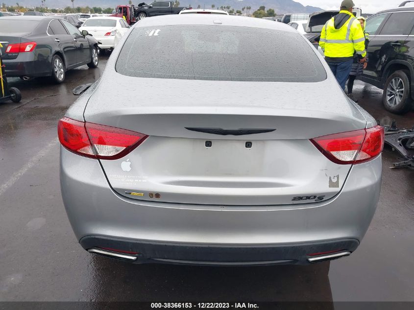2015 CHRYSLER 200 S - 1C3CCCBB5FN670728