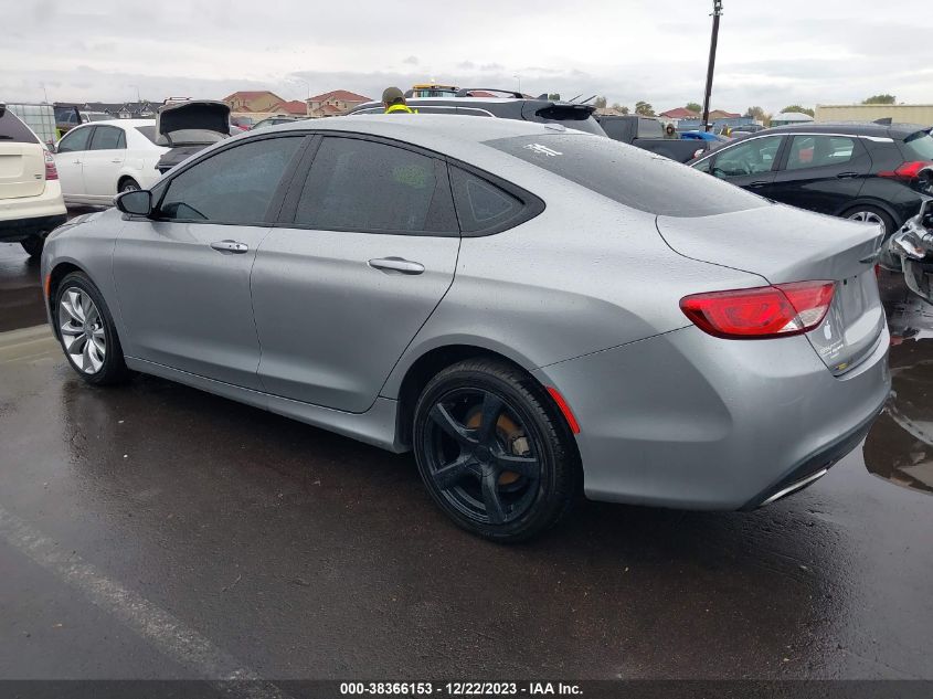 2015 CHRYSLER 200 S - 1C3CCCBB5FN670728