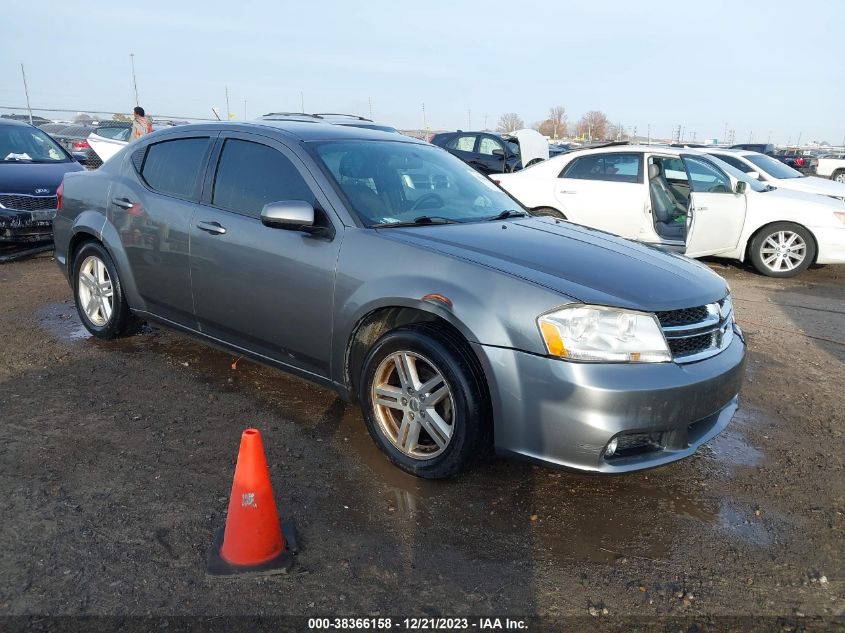 2013 DODGE AVENGER SXT - 1C3CDZCB2DN610840