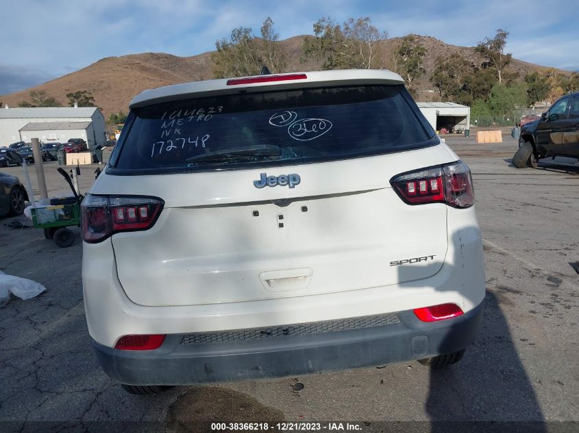 2021 JEEP COMPASS SPORT - 3C4NJCAB9MT567711