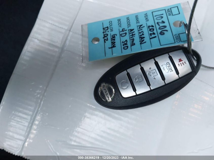2021 NISSAN ALTIMA SV FWD - 1N4BL4DV8MN316953