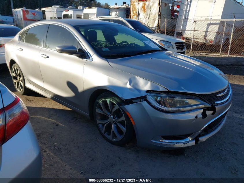 2015 CHRYSLER 200 C - 1C3CCCCBXFN501206