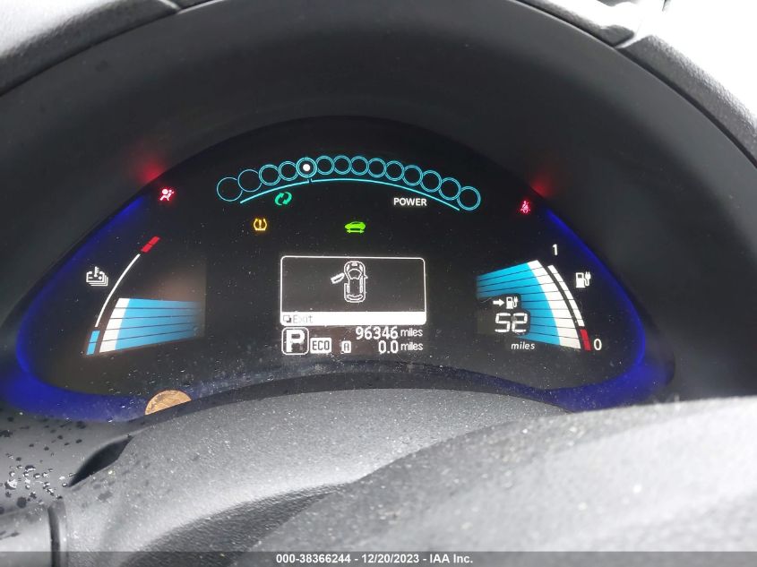 2014 NISSAN LEAF SV - 1N4AZ0CP0EC340506