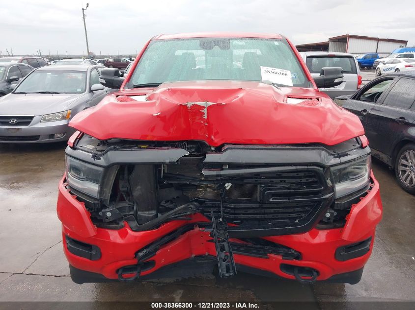 2021 RAM 1500 LARAMIE - 1C6SRFRT1MN642354