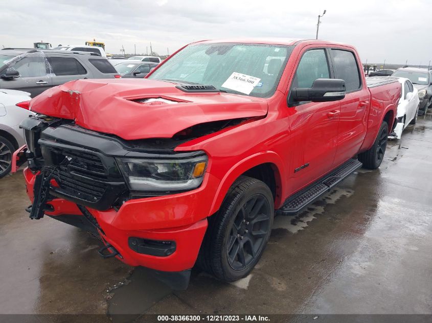 2021 RAM 1500 LARAMIE - 1C6SRFRT1MN642354