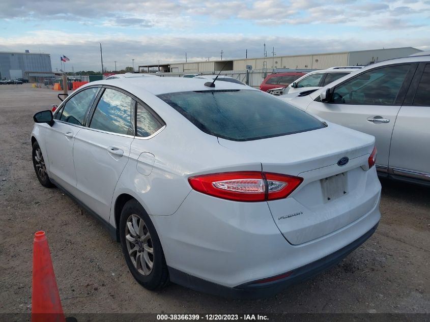 2015 FORD FUSION S - 1FA6P0G73F5116304