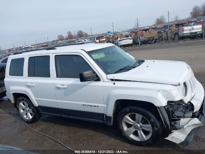 2014 JEEP PATRIOT LATITUDE - 1C4NJPFB7ED765291