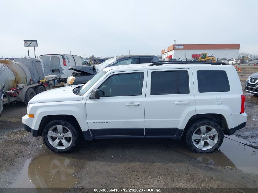 2014 JEEP PATRIOT LATITUDE - 1C4NJPFB7ED765291