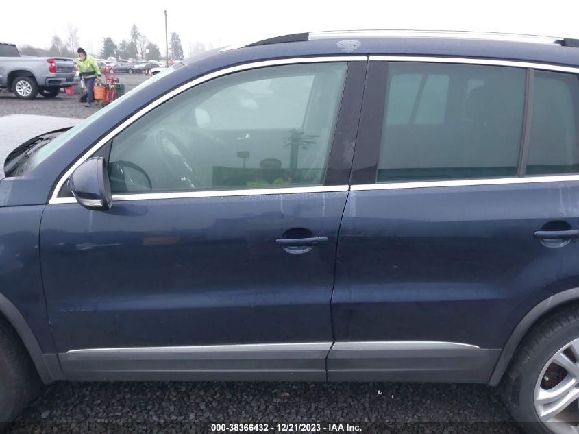 2016 VOLKSWAGEN TIGUAN S/SE/SEL/R-LINE - 0WVGBV7AX5GW56175