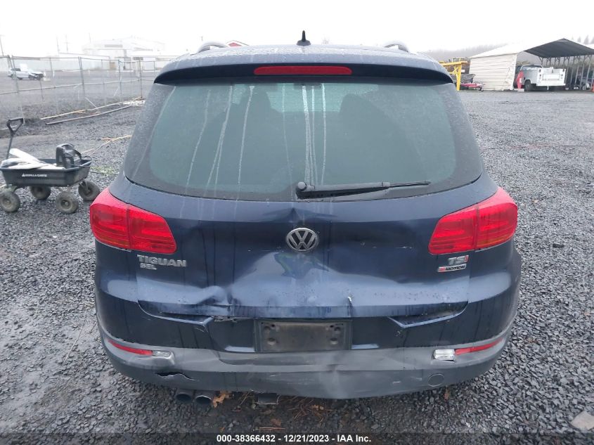 2016 VOLKSWAGEN TIGUAN S/SE/SEL/R-LINE - 0WVGBV7AX5GW56175