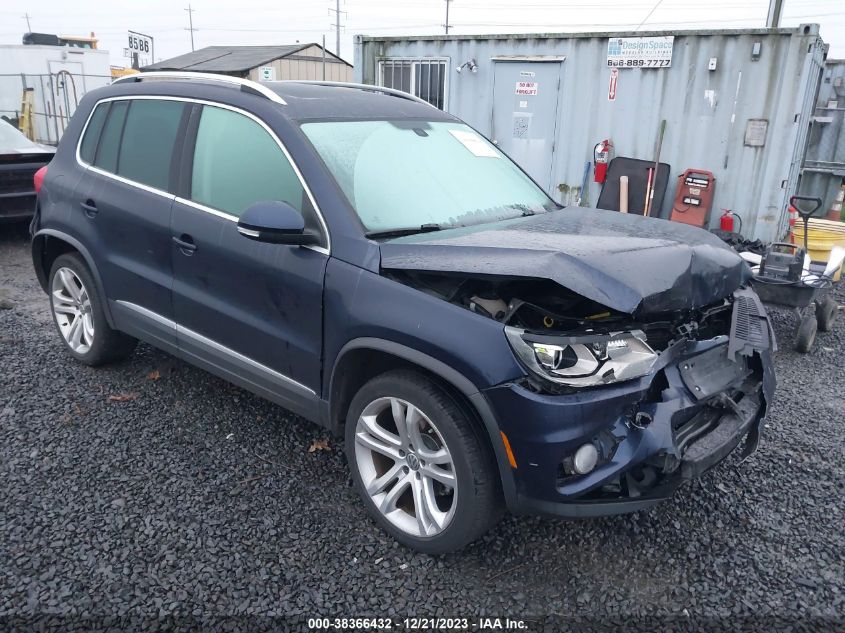 2016 VOLKSWAGEN TIGUAN S/SE/SEL/R-LINE - 0WVGBV7AX5GW56175