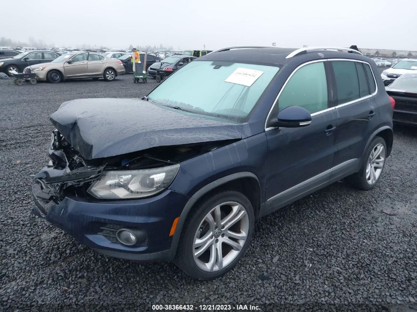 2016 VOLKSWAGEN TIGUAN S/SE/SEL/R-LINE - 0WVGBV7AX5GW56175