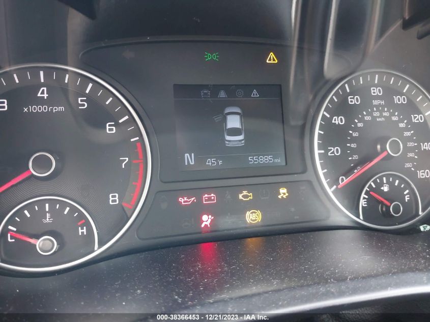 2020 KIA OPTIMA LX/S/SE - 5XXGT4L3XLG434822
