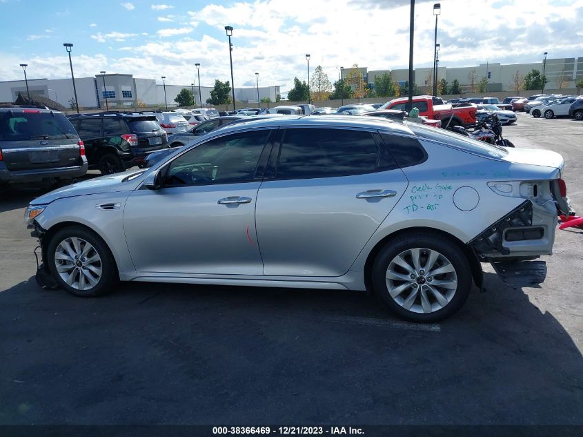 2016 KIA OPTIMA EX - 5XXGU4L39GG055667