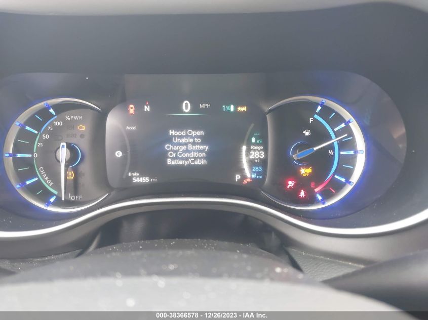 2021 CHRYSLER PACIFICA HYBRID TOURING L 2C4RC1L70MR603023